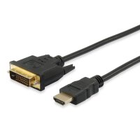 EQUIP  HDMI / DVI (18+1) Adapterkabel 1,3b St.->St. 2m