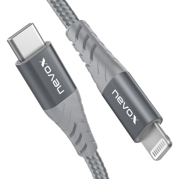 NEVOX Lightning Typ C USB Kabel 1m