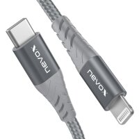 NEVOX Lightning Typ C USB Kabel 1m