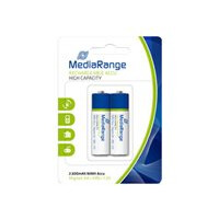 MEDIARANGE Batterie Mediarange Rechargeable Accu Micro AA...