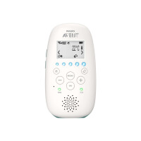 PHILIPS Avent SCD731/26 DECT-Babyphone mit Schlafliedern, Temperatursensor