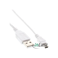 INLINE ® USB 2.0 Mini-Kabel, USB A Stecker an Mini-B...