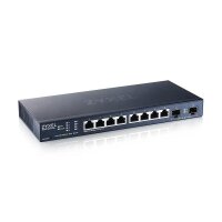 ZYXEL 8-Port 2.5GbE, 2 SFP+ Smart Switch, NebulaFlex  (Webmanaged und Cloudmanaged nutzbar)