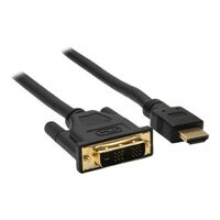 INLINE HDMI-DVI Kabel, vergoldete Kontakte, 19pol St auf...