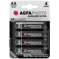 AGFA Photo Batterie Alkaline Ultra -AA  LR06 Mignon...