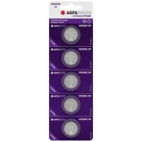 AGFA Photo Batterie Knopfzelle CR2025 3V Extreme Lithium...